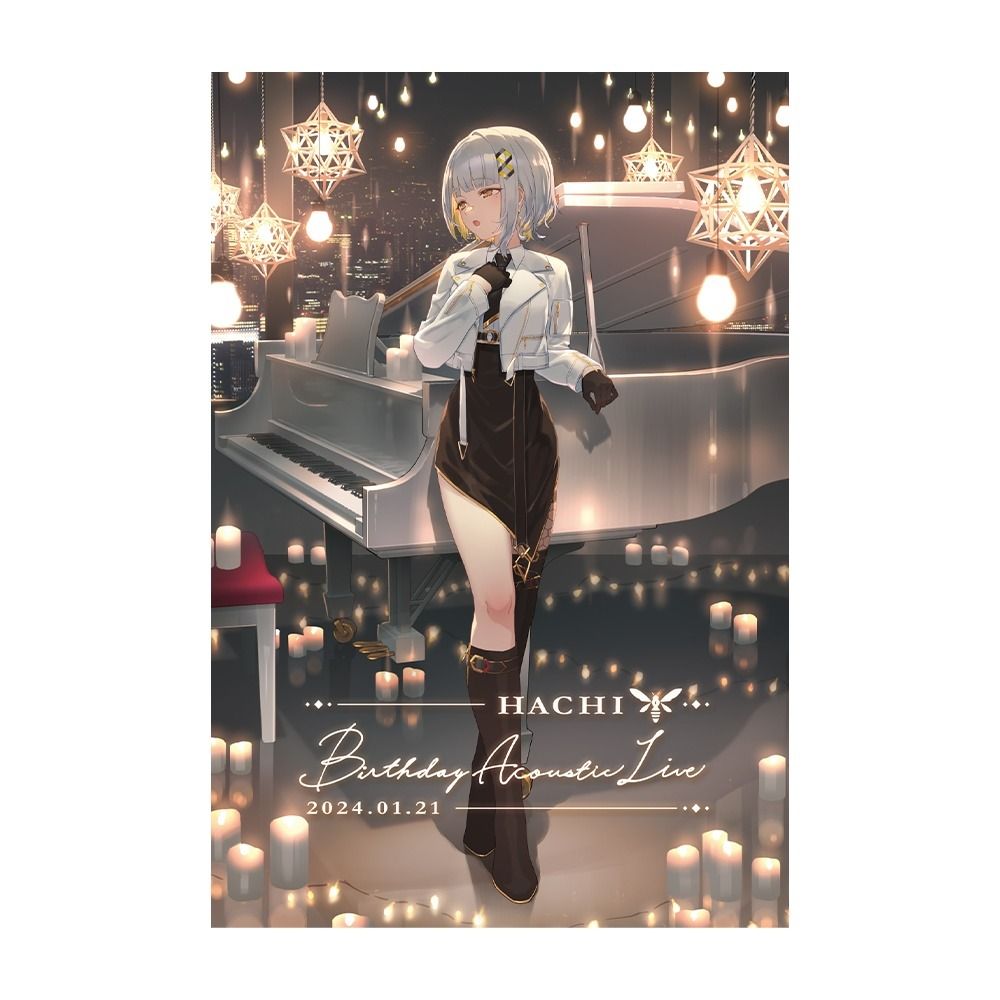 「代購」Virtual Singer HACHI 生日記念周邊2024, 興趣及遊戲, 收藏品及紀念品, 日本明星 - Carousell