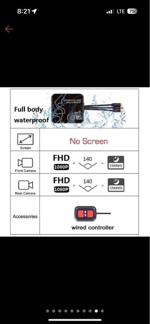 VSYS D6WL motorcycle camera, Motorcycles, Motorcycle Accessories on ...