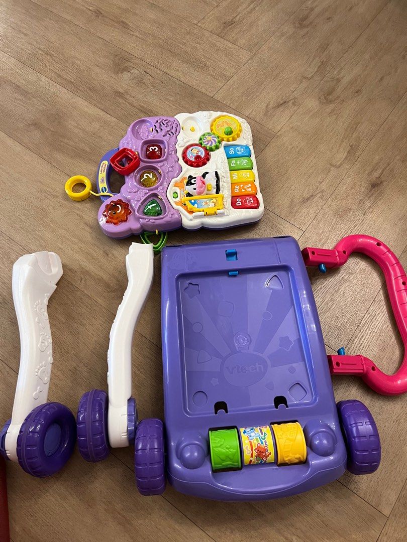Vtech sit to stand store walker lavender