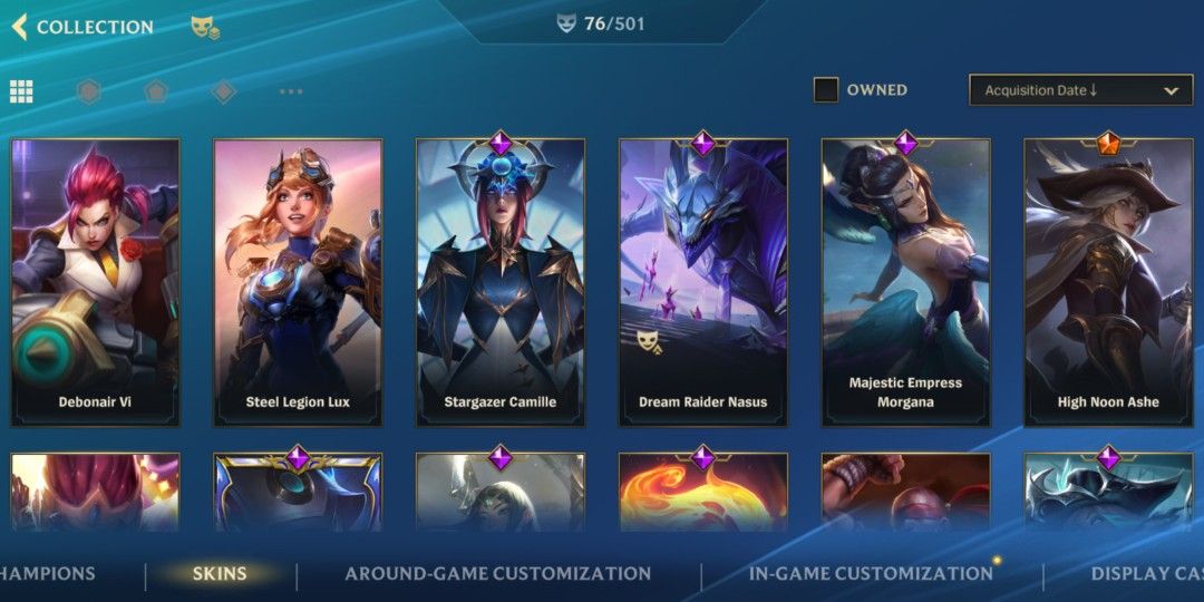 Wild Rift Account 76 Skins, Video Gaming, Gaming Accessories, Game Gift Cards & Accounts on