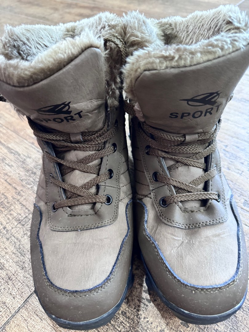 Mens fashion snow boots discount