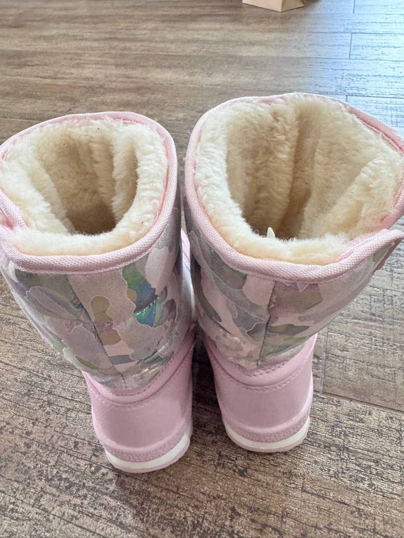 Winter Boots Girl Warm Waterproof Babies Kids Babies Kids