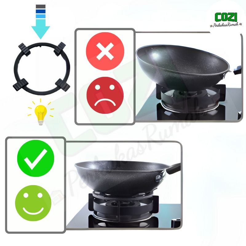 Wok Stand For Stove Universal 5-claw 4-claw Gas Stove Non Slip Stove Top  Parts Wok Stand For Electric Stove Cast Iron Wok Stand - AliExpress