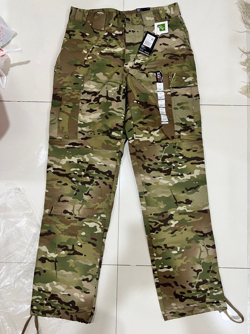 5.11 Tactical Men s Outdoor Field Combat Cargo Camouflage TDU Pant