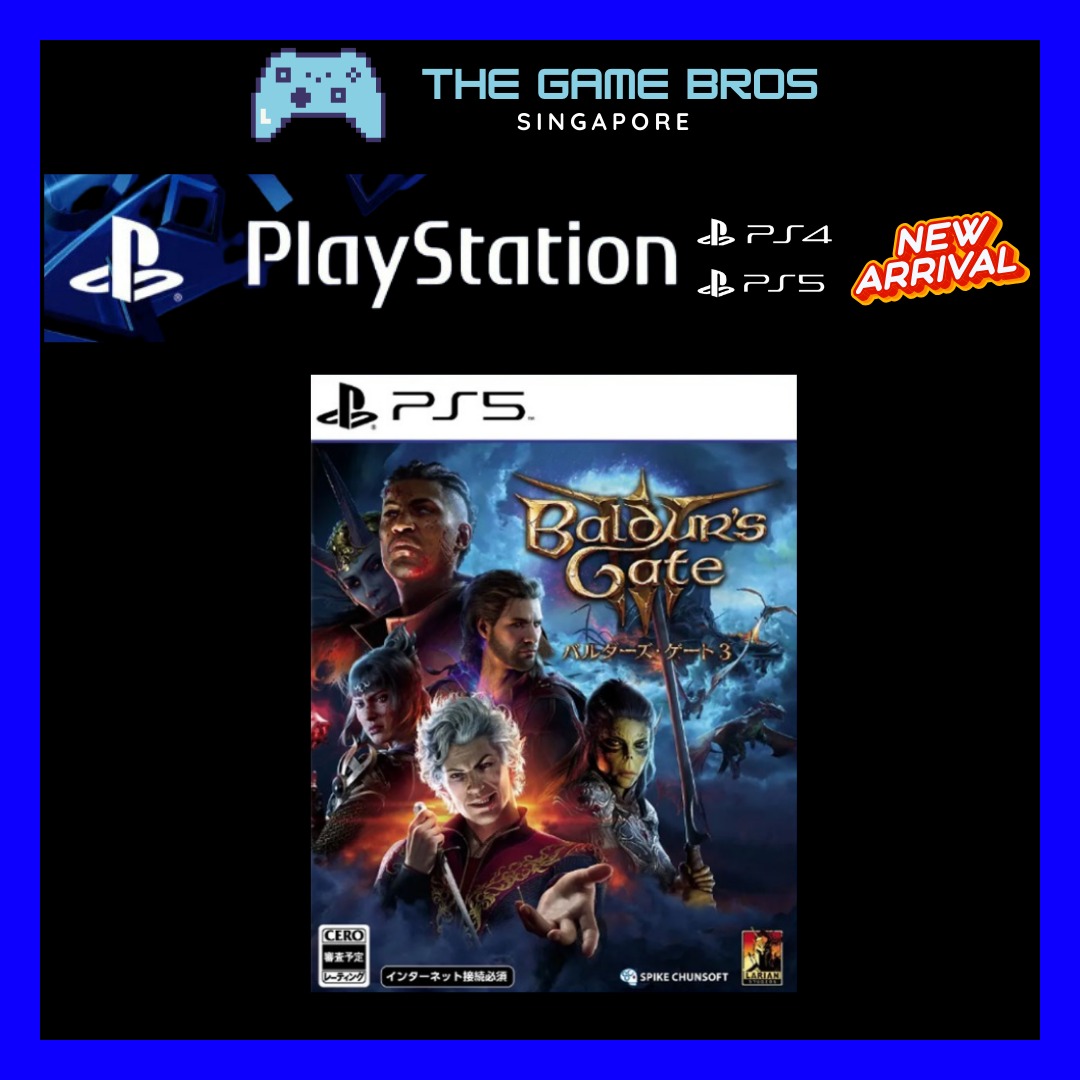 Baldur's Gate 3 (PS5) [PHYSICAL DISC], Video Gaming, Video Games,  PlayStation on Carousell