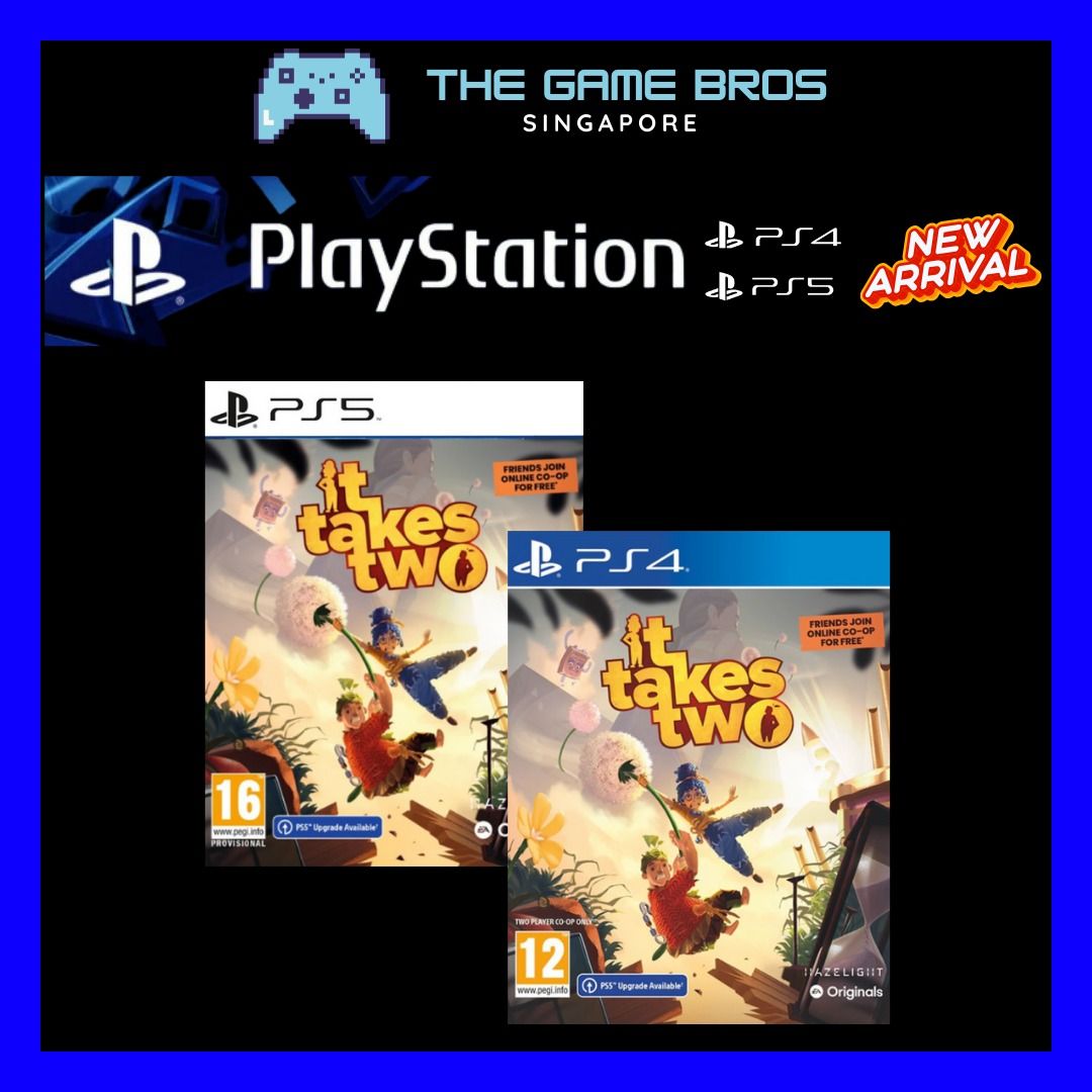 ⭐ It Takes Two  PS4 PS5 Playstation Digital Games ⭐, Video Gaming, Video  Games, PlayStation on Carousell