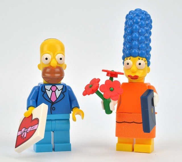 Lego discount marge simpson