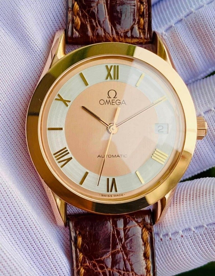 omega maison fondee en 1848 gold