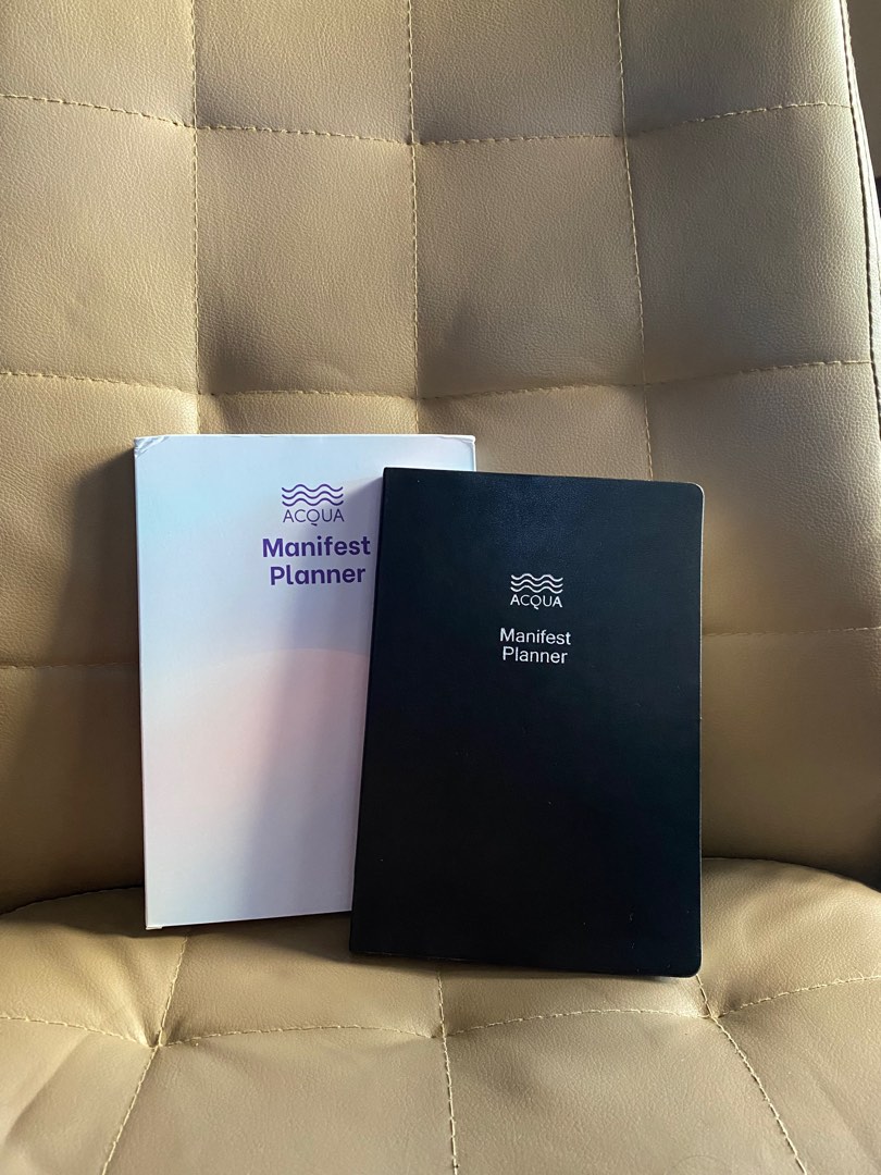 Acqua Manifest Planner 2024, Hobbies & Toys, Stationary & Craft