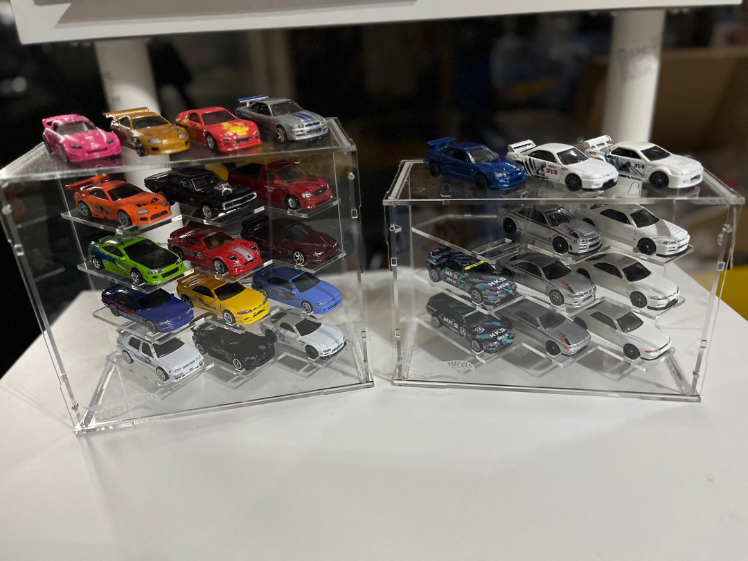 Acrylic hot wheels hotsell