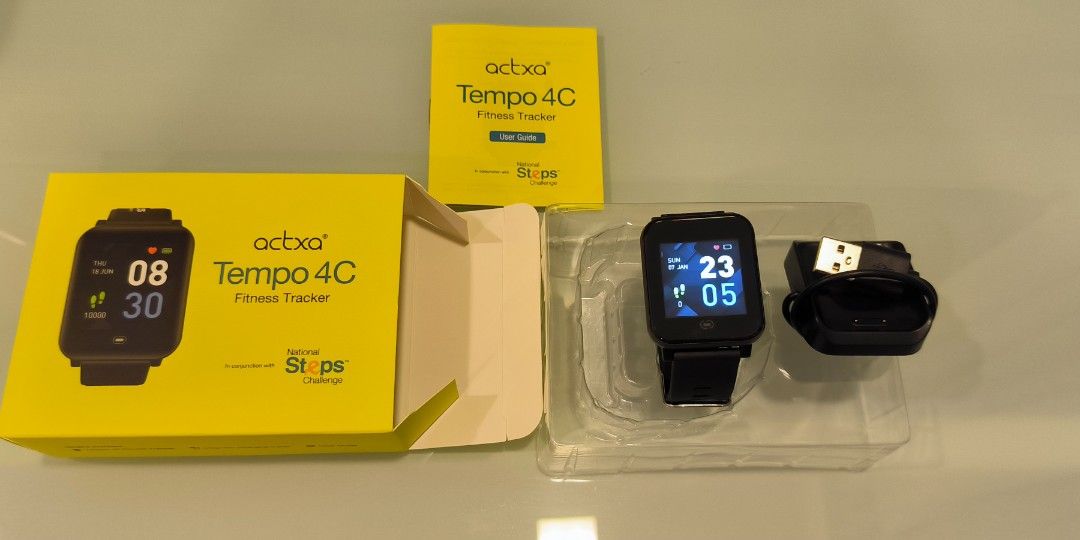 Actxa Tempo 4C (HPB Fitness Tracker), Mobile Phones & Gadgets, Wearables & Smart Watches on