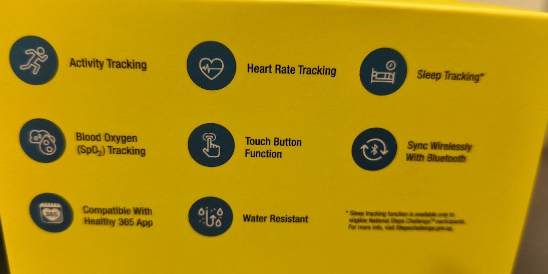 Actxa Tempo 4C (HPB Fitness Tracker), Mobile Phones & Gadgets, Wearables & Smart Watches on