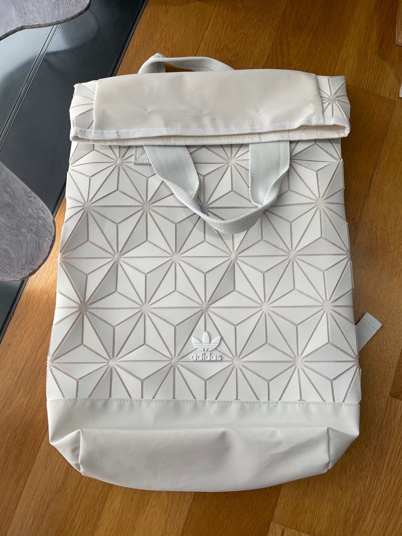 Adidas 3d backpack white new arrivals