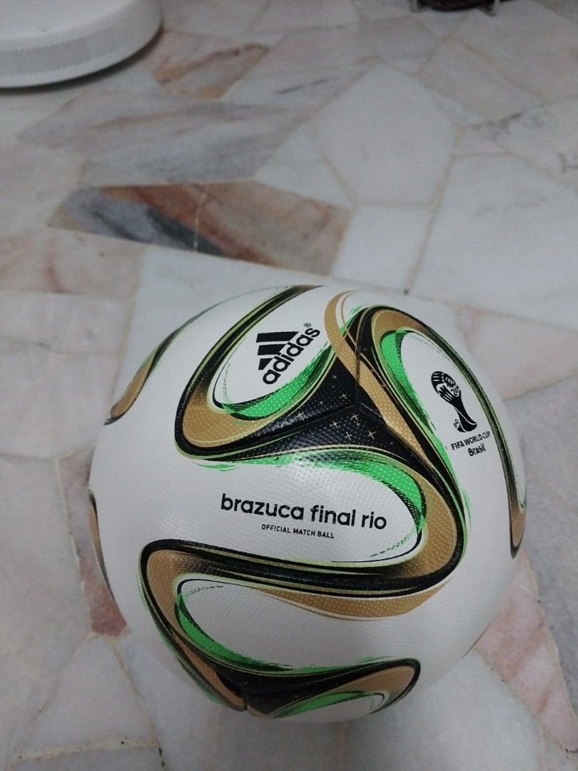 Adidas Brazuca Final Rio 2014 World Cup, Sports Equipment, Sports & Games,  Racket & Ball Sports on Carousell