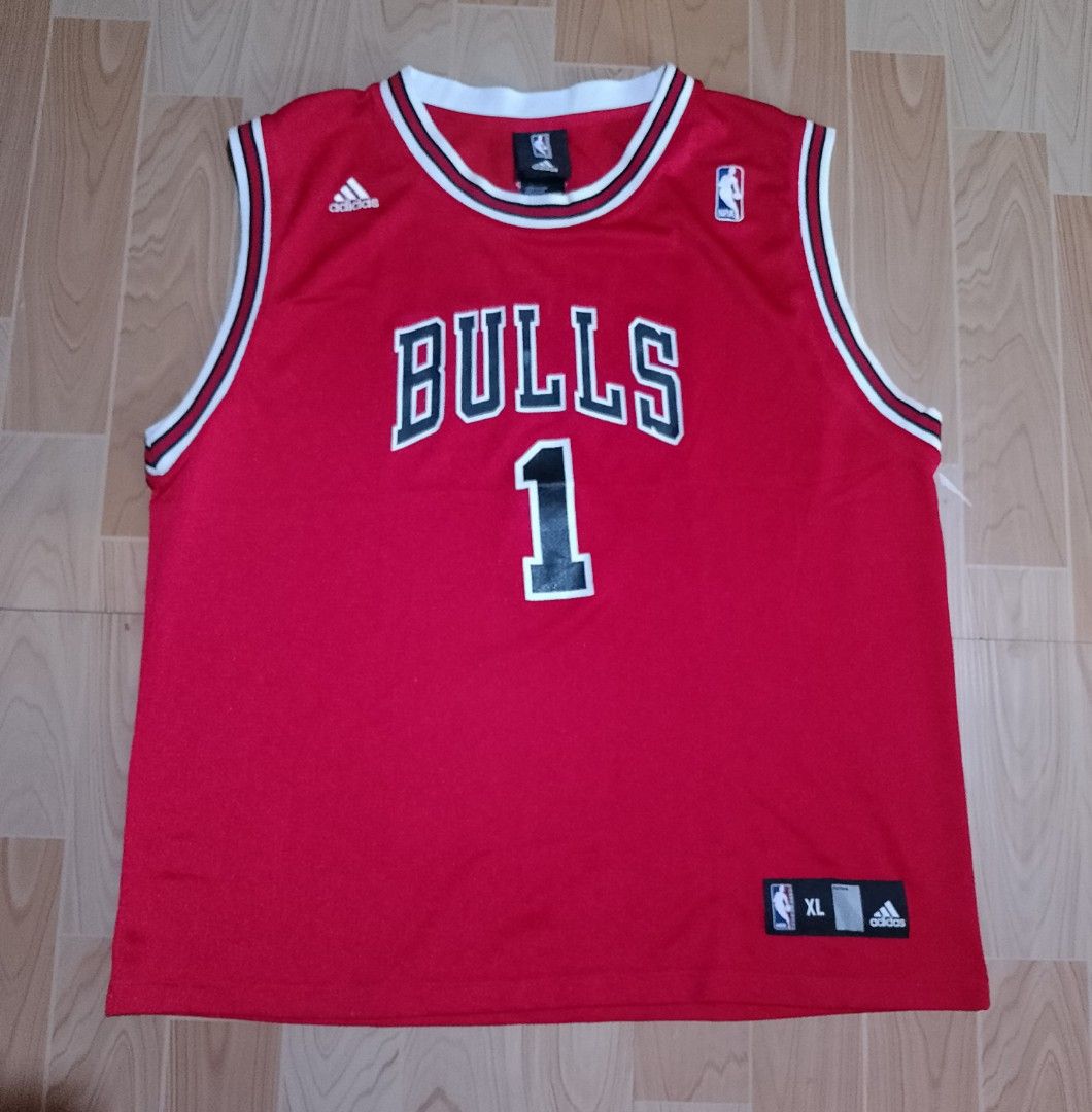 Adidas bulls Rose jersey Men s Fashion Activewear on Carousell