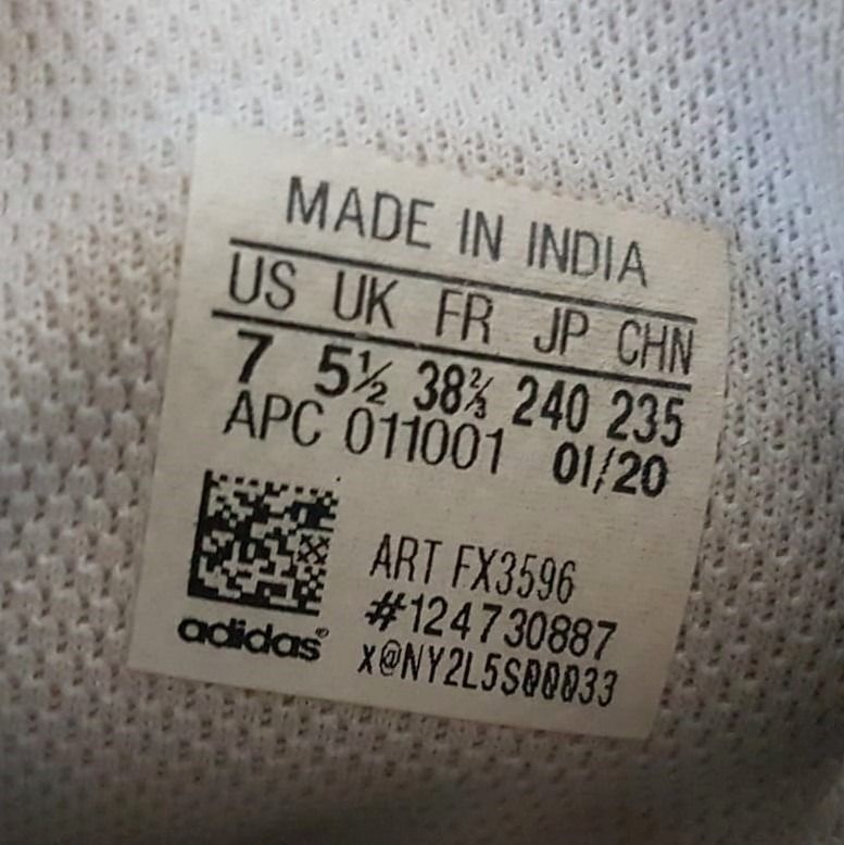 Adidas originals hot sale size 5.5