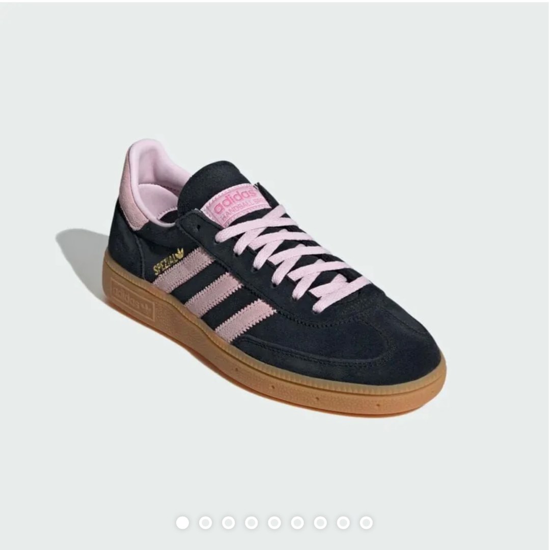 Adidas handball spezial BLACK x PINK 23.5cm, 女裝, 鞋, 波鞋