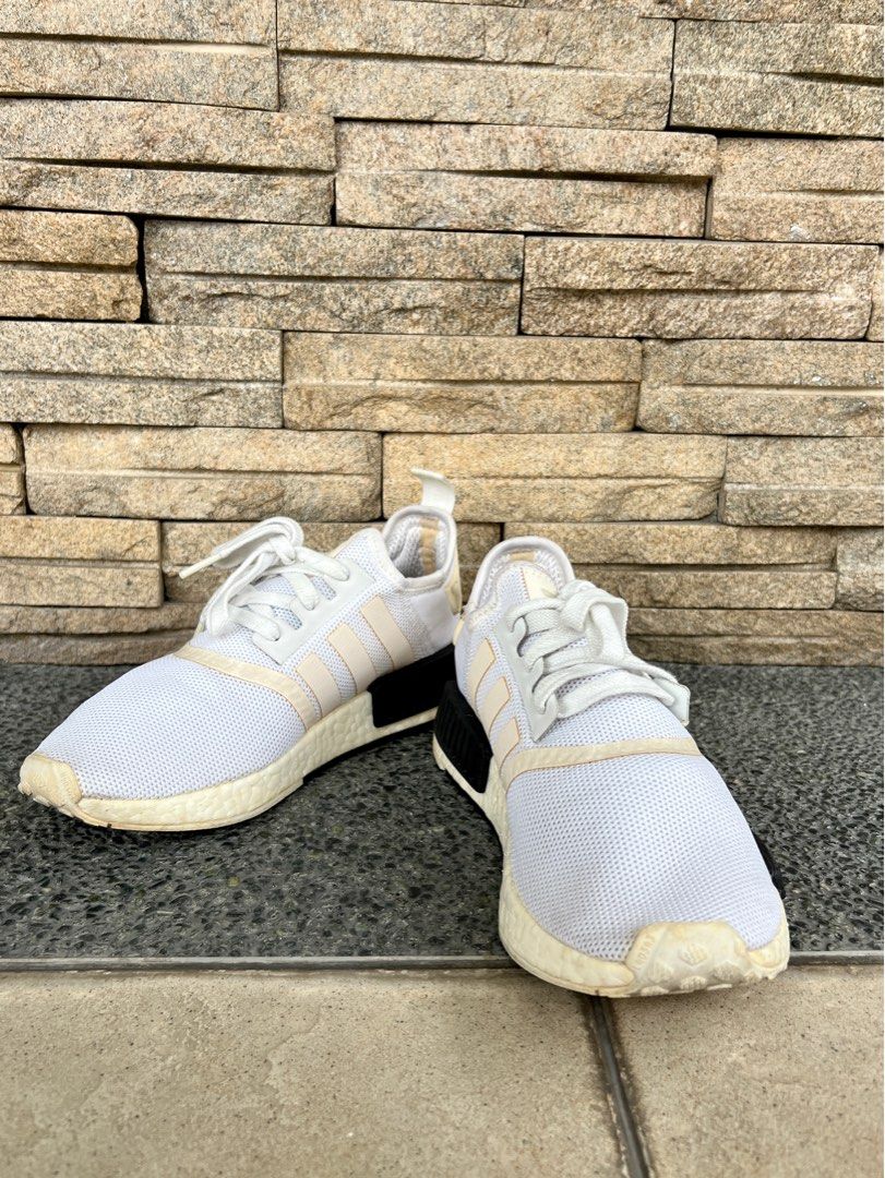 Adidas nmd r1 white gum womens clearance