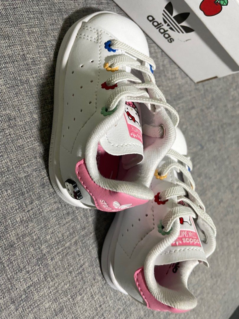 ADIDAS ORIGINALS X HELLO KITTY STAN SMITH SHOES KIDS BABY Babies