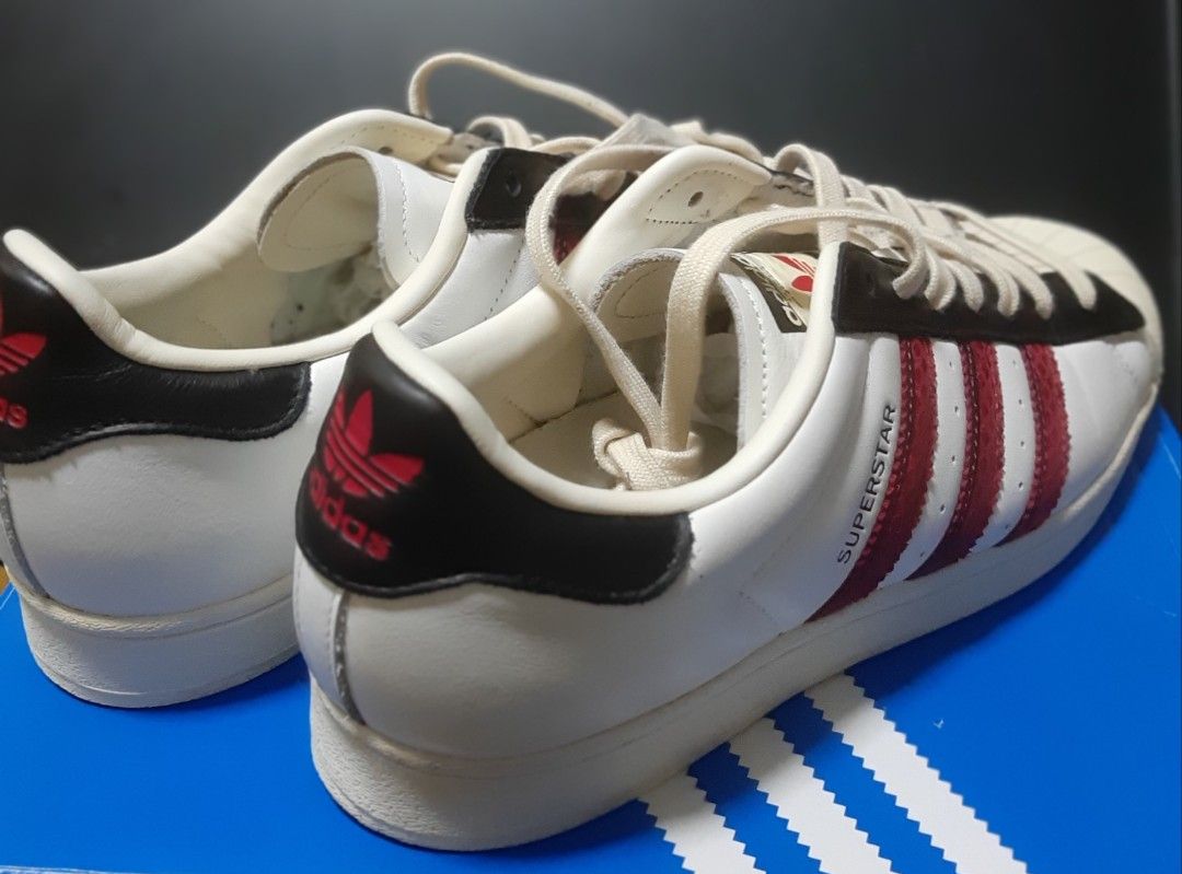 adidas gazelle silver green womens adidas Superstar XLG Shoes White Scarlet main image 1