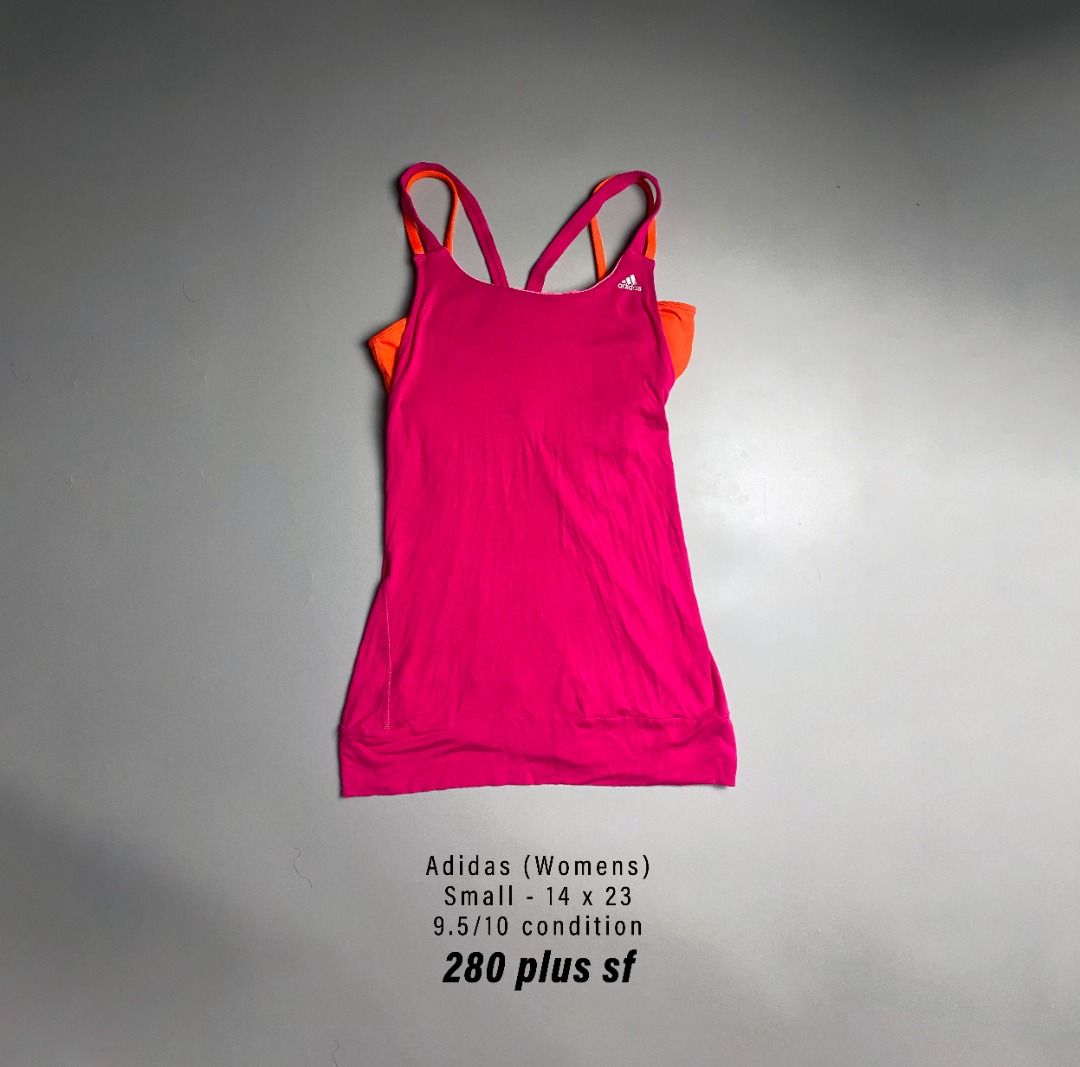 Adidas Work-out Tank Top w/ Built in Bra