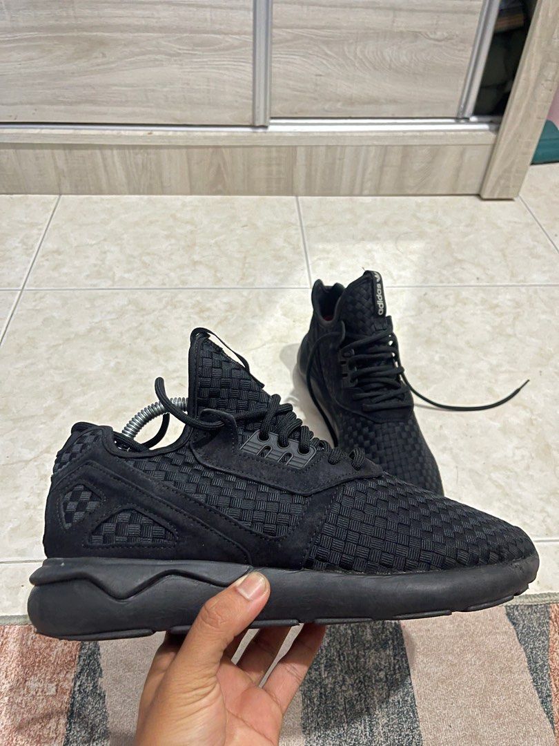 Adidas tubular runner outlet triple black