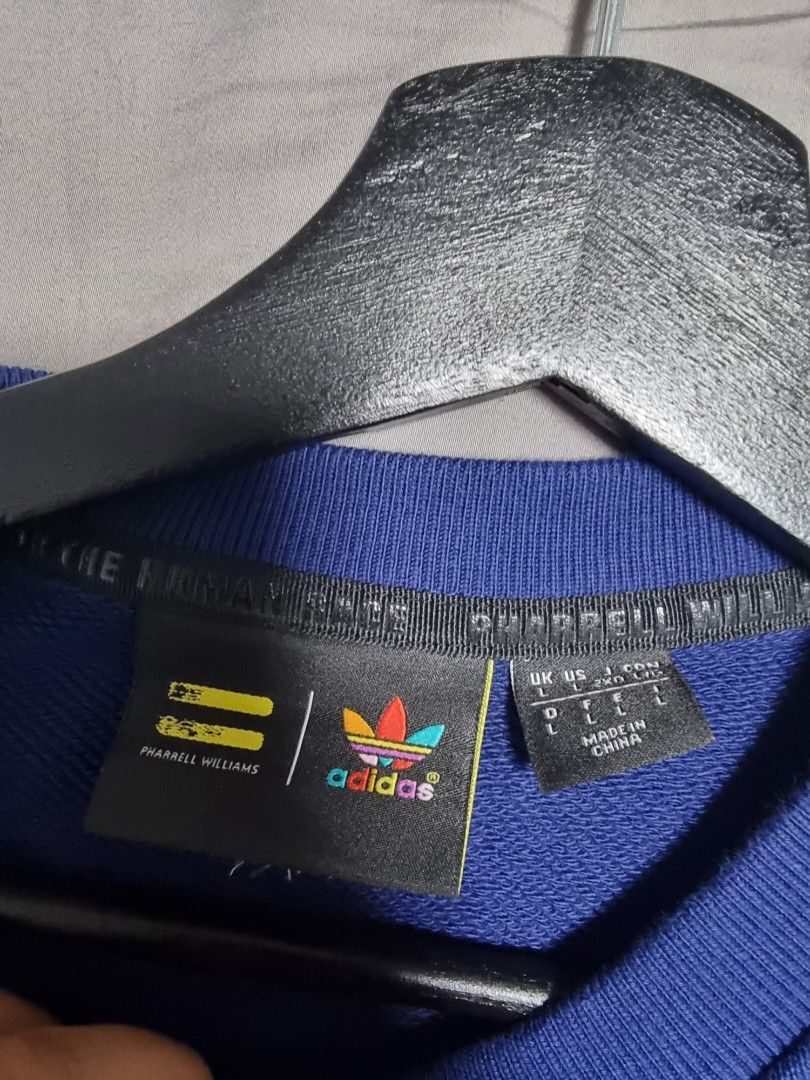 Adidas X Pharrell Williams Crew Sweatshirt Men s Fashion Tops