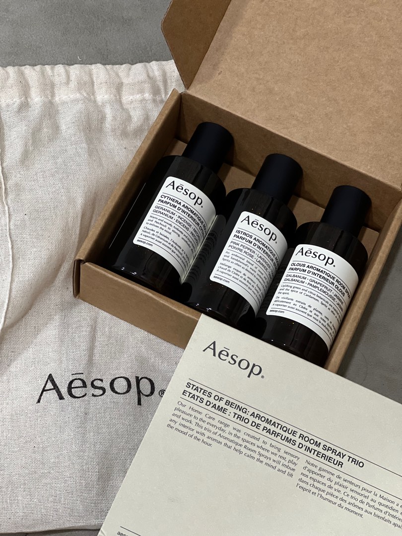Aesop states of being aromatique room spray trio deals
