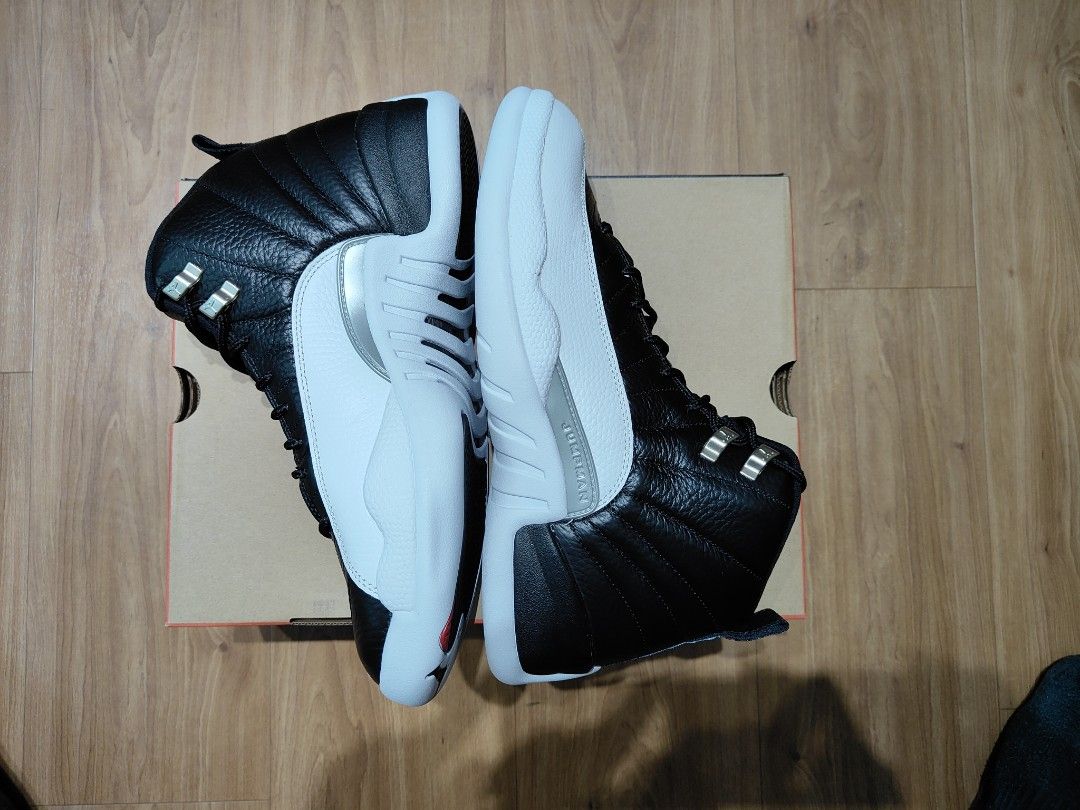 Air Jordan 12 Retro Playoffs Men s Fashion Footwear Sneakers on
