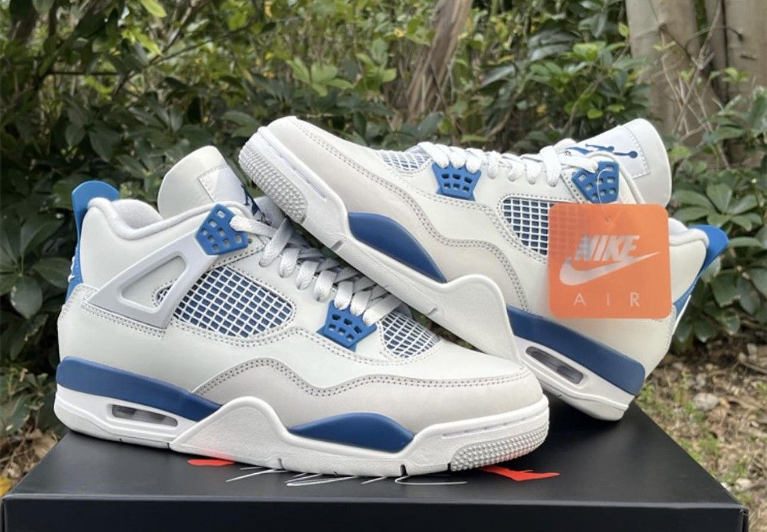 AIR JORDAN 4 Military blue