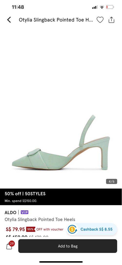 Aldo green heels hot sale