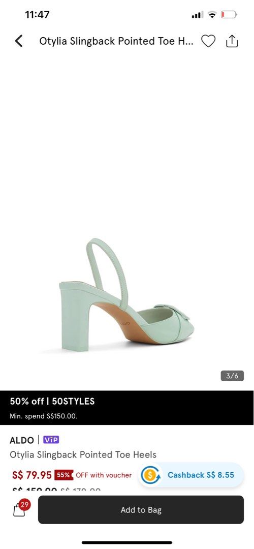 Aldo green cheap