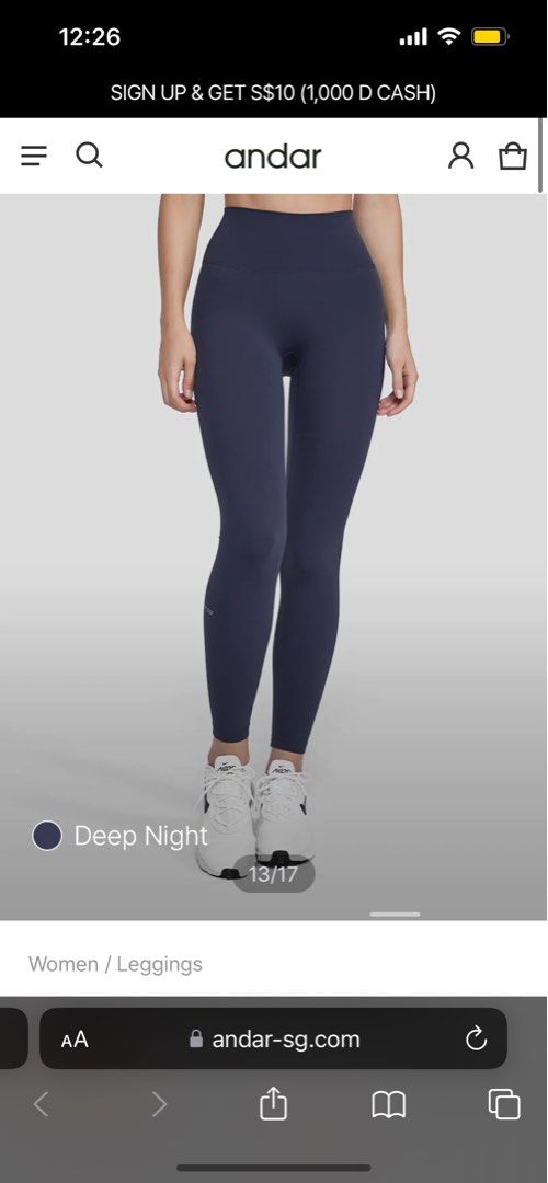 Andar Airywin Signature Ankle Length Deep Night, Women's Fashion, New  Undergarments & Loungewear on Carousell