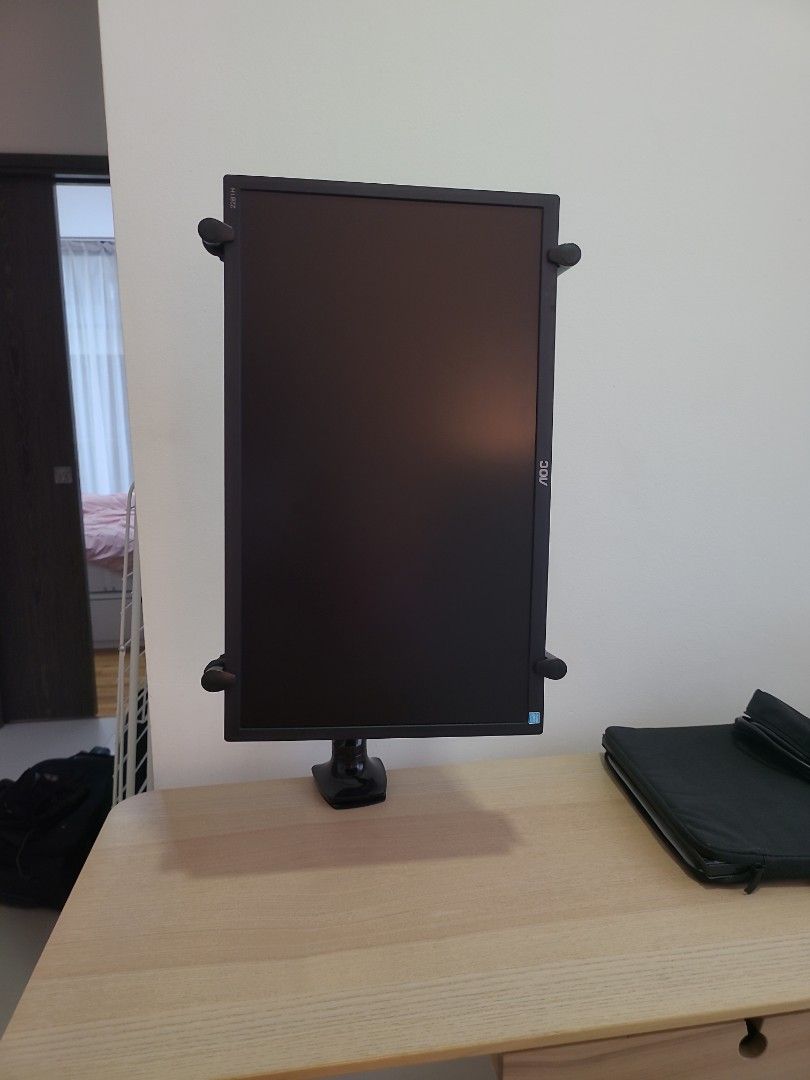 AOC 22B1HS 21.5" IPS Monitor + stand, Computers & Tech, Parts ...