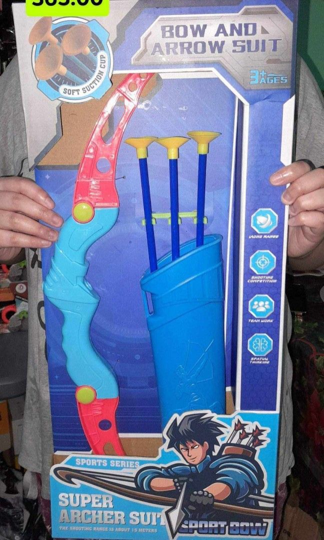 ARCHERY TOY SET (Category: Kids Toys) located in Pasig City. Submitted by benildarustia18 (Listing ID 1277565071, Image 2). Description: BRAND NEW AND ONHAND.