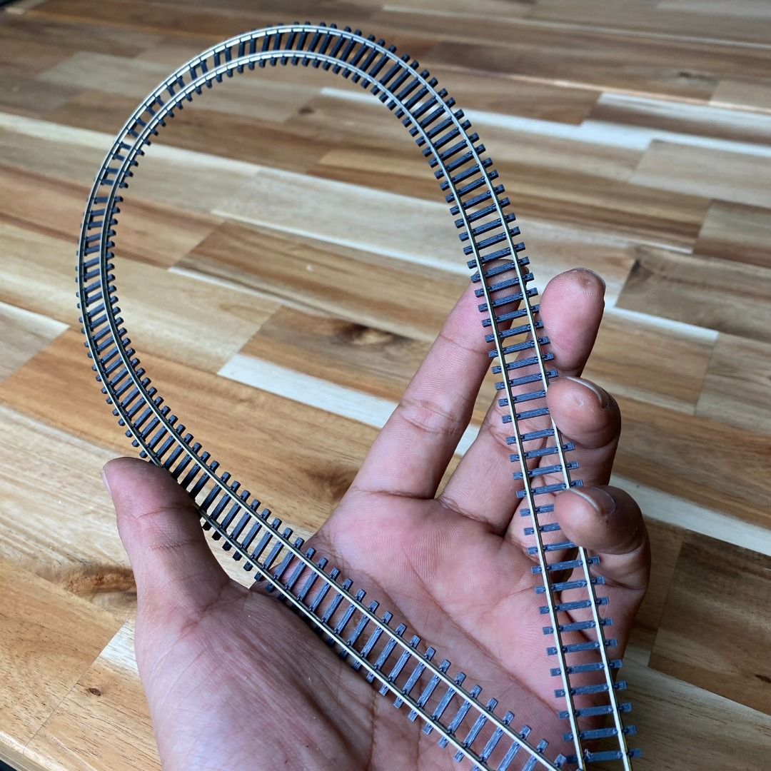 Atlas N Scale Flex Track 10 pcs Hobbies Toys Toys Games on Carousell