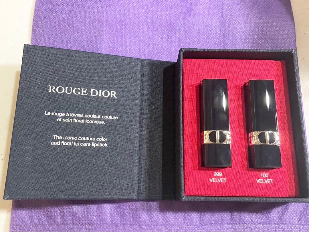 AUTHENTIC Dior GIFT SET rouge Dior couture colour color lipstick set