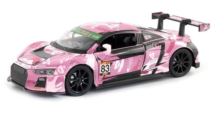 Authentic] POP RACE Motor Die-Cast 1:32 Audi R8 LMS Cup GT3 #83