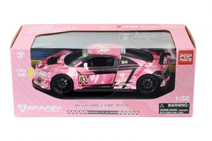 Authentic] POP RACE Motor Die-Cast 1:32 Audi R8 LMS Cup GT3 #83