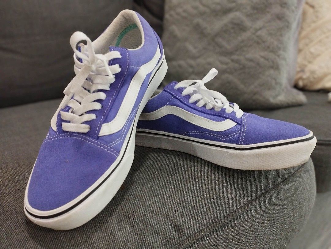 White and purple best sale vans