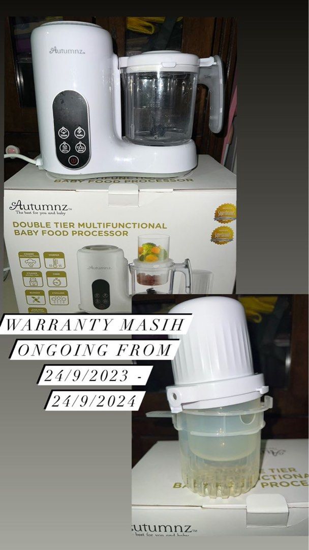 AUTUMNZ FOOD PROCESSOR, Babies & Kids, Nursing & Feeding, Weaning
