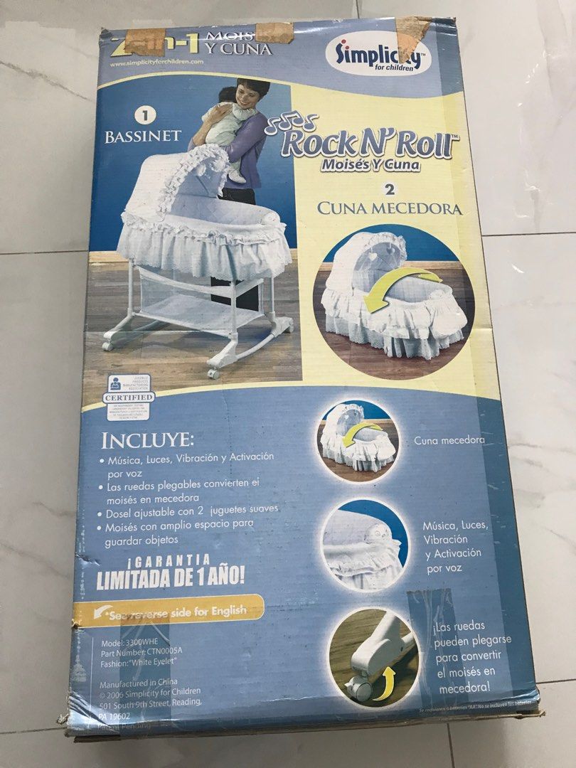 Simplicity for children online bassinet