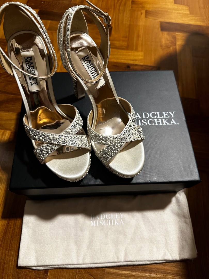 Badgley mischka high heels hot sale