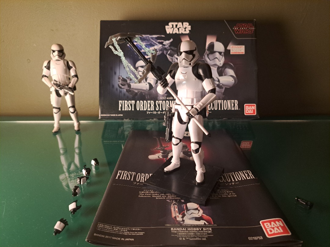 Bandai Star Wars 1/12 First Order Stormtrooper Executioner, Hobbies ...