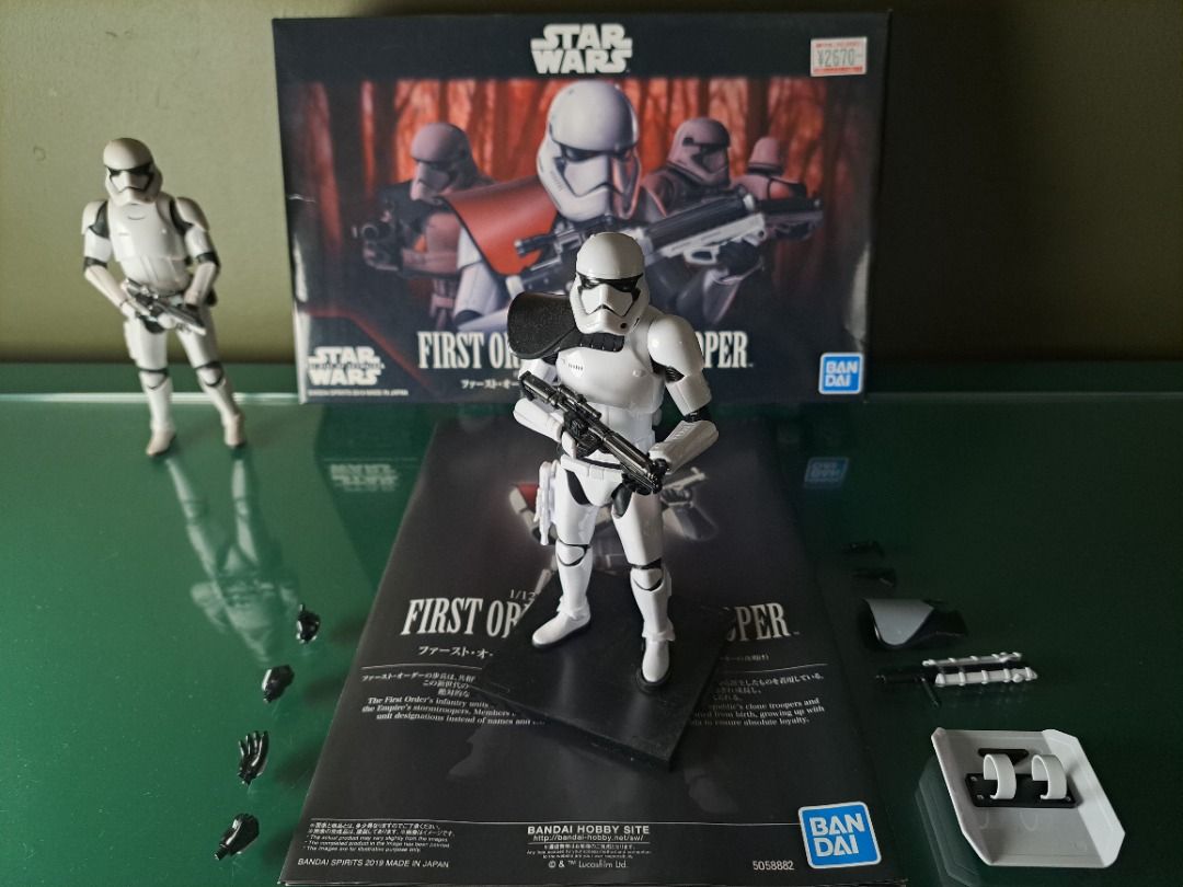 Bandai Star Wars 1 12 First Order Stormtrooper Commander Hobbies