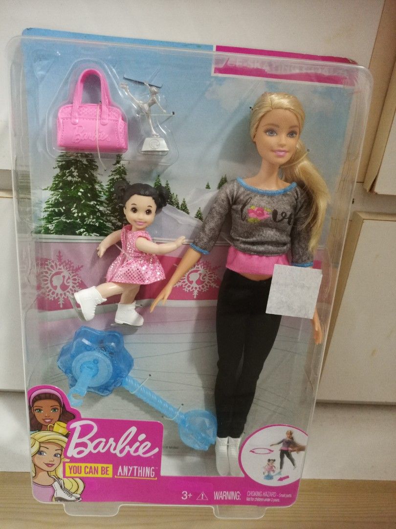 Barbie Doll Ice Skating Coach Hobbies Toys Toys Games on Carousell
