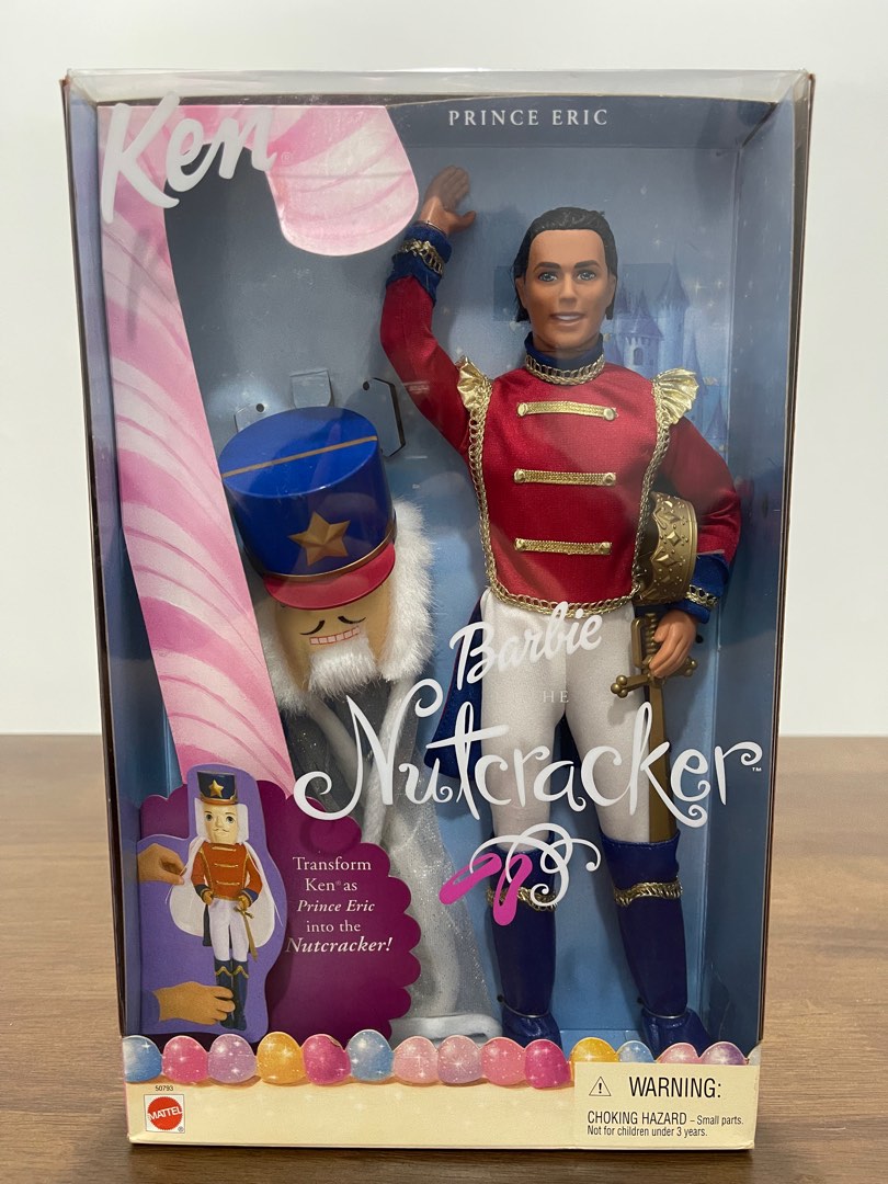 Barbie In The Nutcracker Ken Doll Prince Eric, Hobbies & Toys, Toys