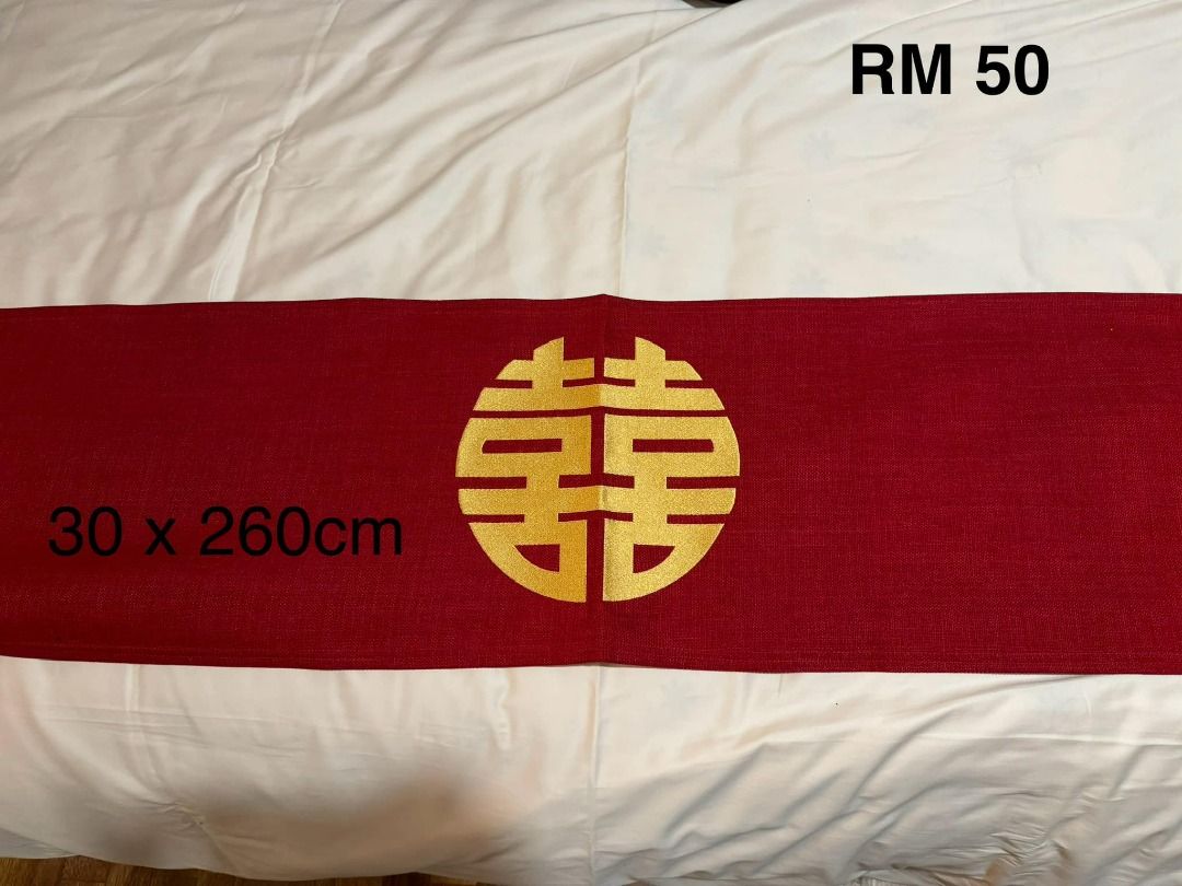 Bed Runner (Category: Other Home Decor) located in Kuala Lumpur. Submitted by edwinteng1993 (Listing ID 1277417324, Image 1). Description: .