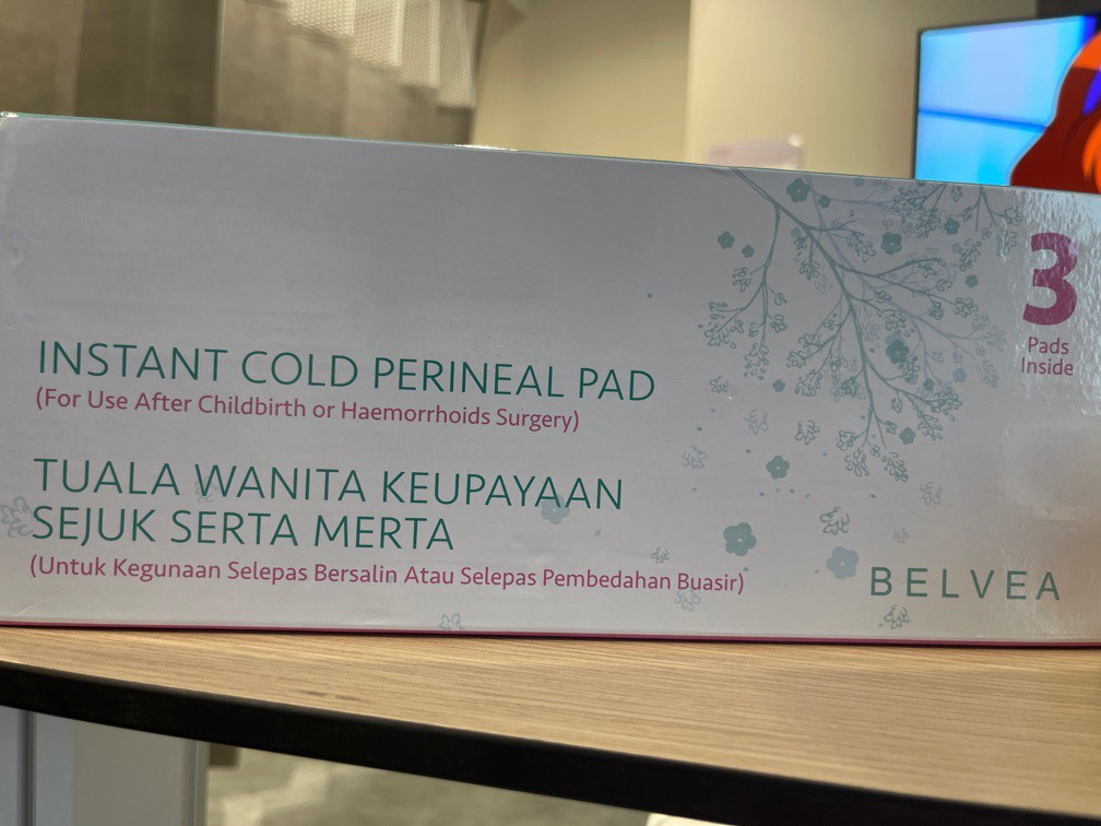 Belvea Instant Cold Perineal Pad, Babies & Kids, Maternity Care on Carousell