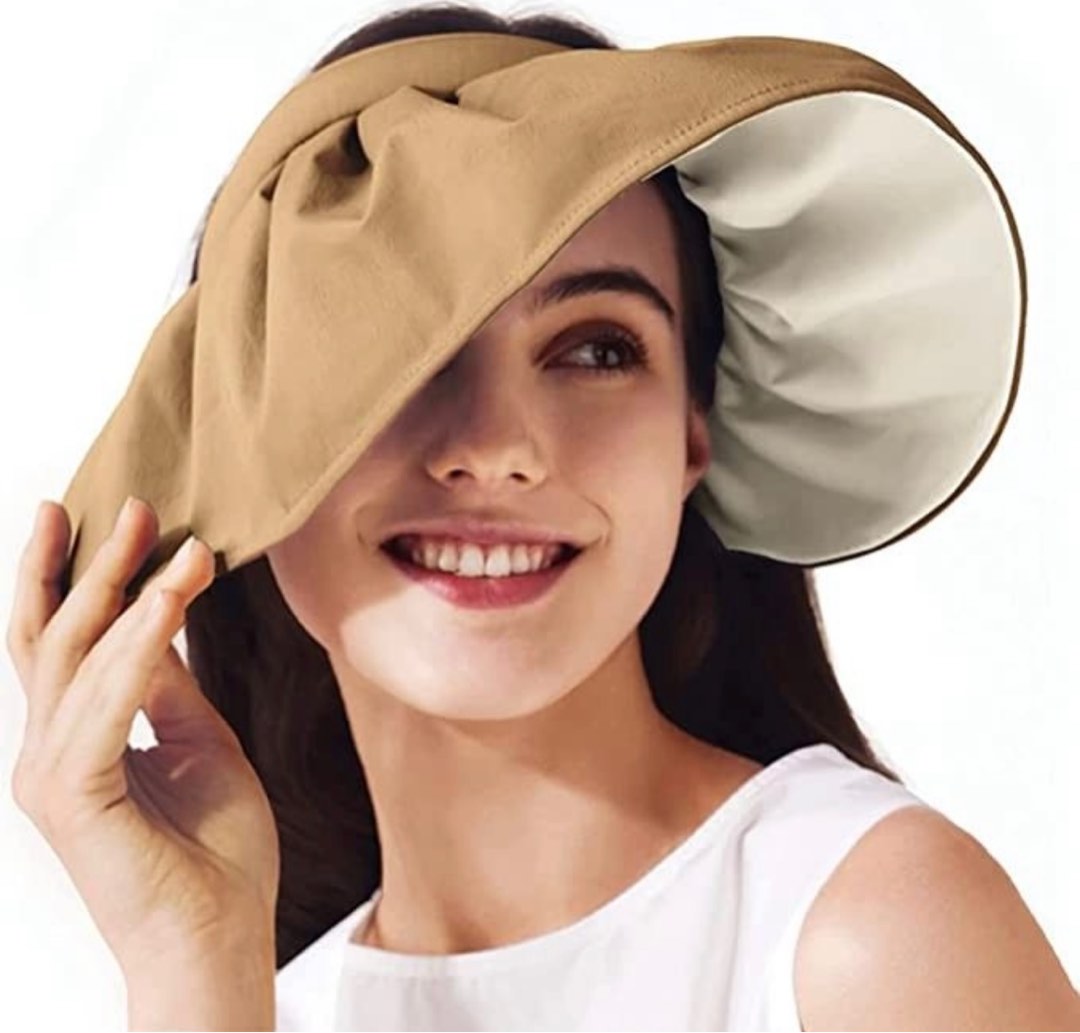 Beneunder UPF 50+ Sun Visor Hat, Women's Fashion, Watches